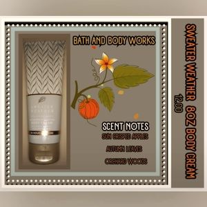 Bath and Body Works Body Cream 8oz